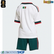 Maglie da calcio Messico Seconda Maglia Bambino Mondiali 2026  Manica Corta (+ Pantaloni corti)